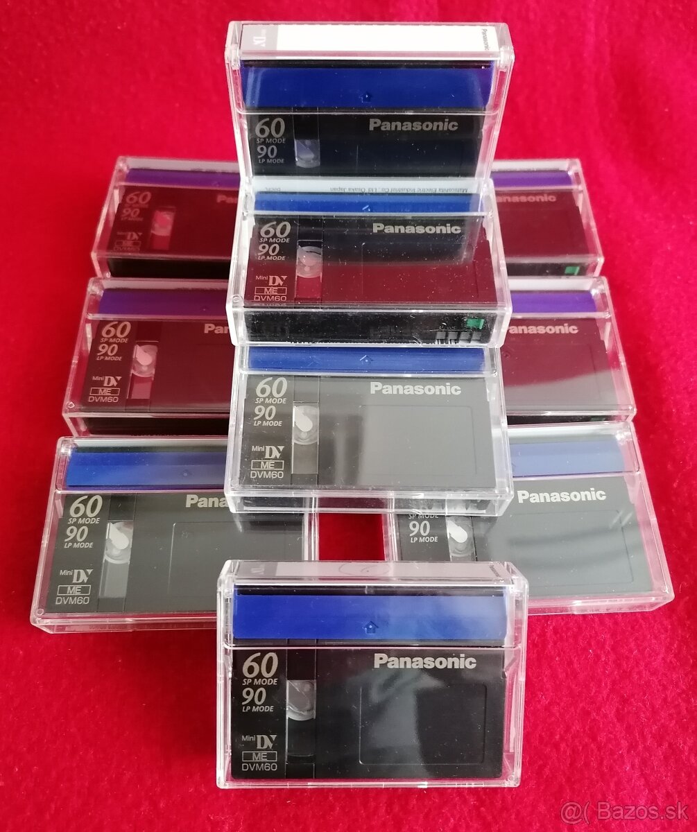 Digitálne MiniDV kazetky - 5