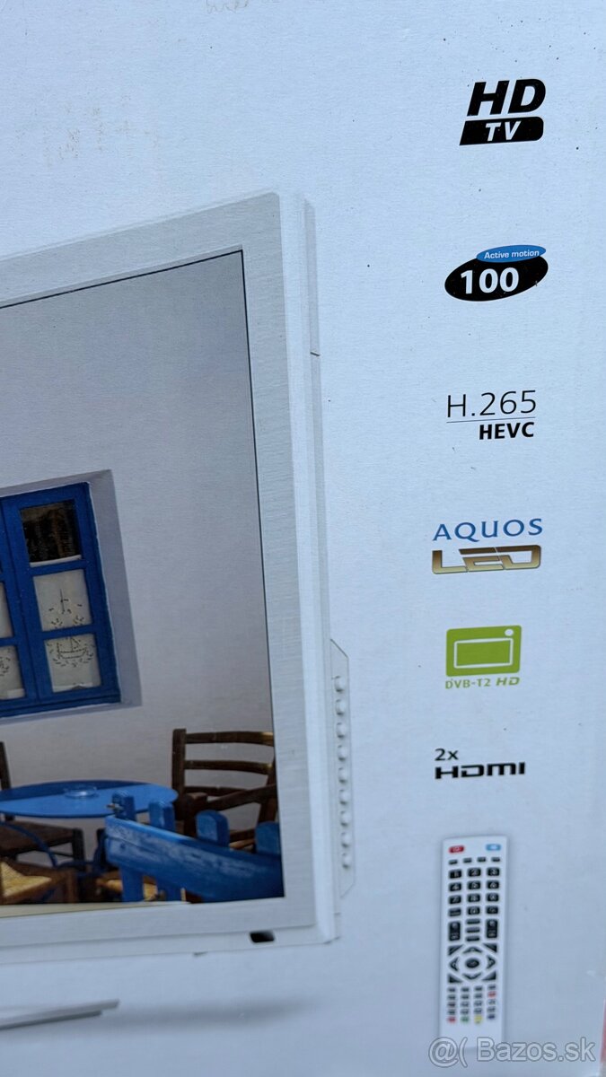 SHARP LED televízor 60cm uhlopriečka - BIELY - 5