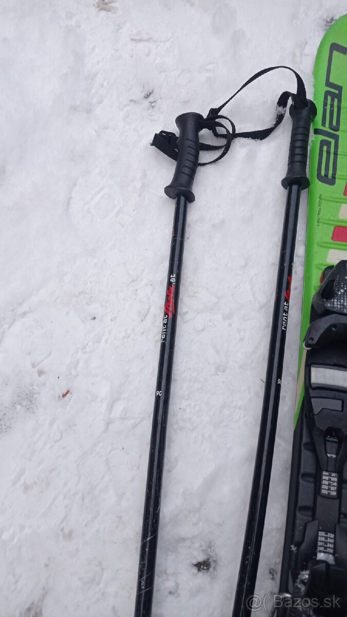 Predám detský lyžiarsky set Elán - 5