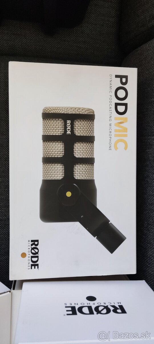 Mikrofón RODE PODMic + stojan Rode DS01 - 5