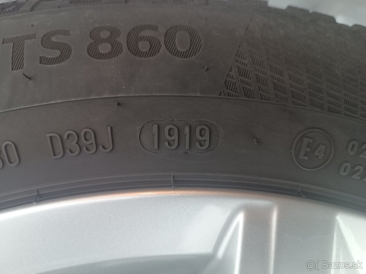 Predám originálne hliníkové kolesá VW - 5