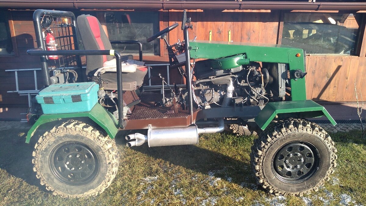 Malotraktor domácej výroby - 5