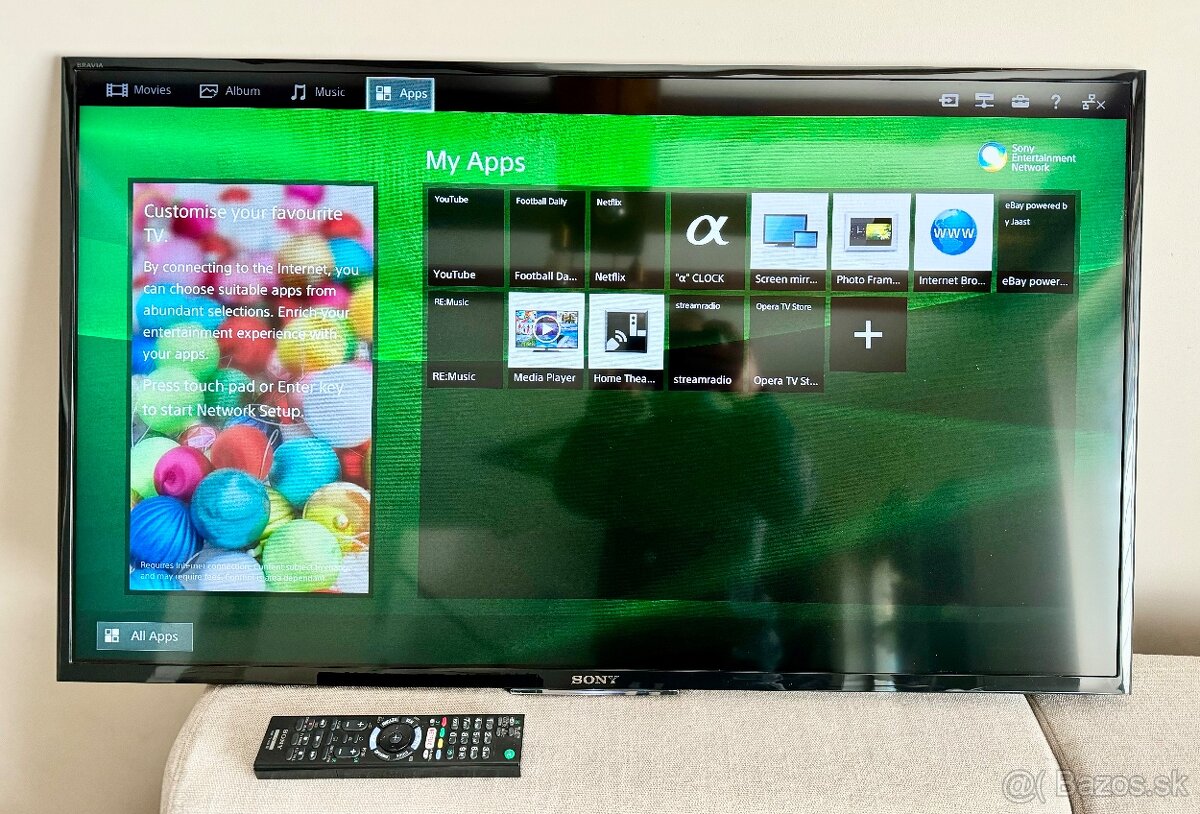 Sony Bravia full HD LCD televízor 102cm - 5