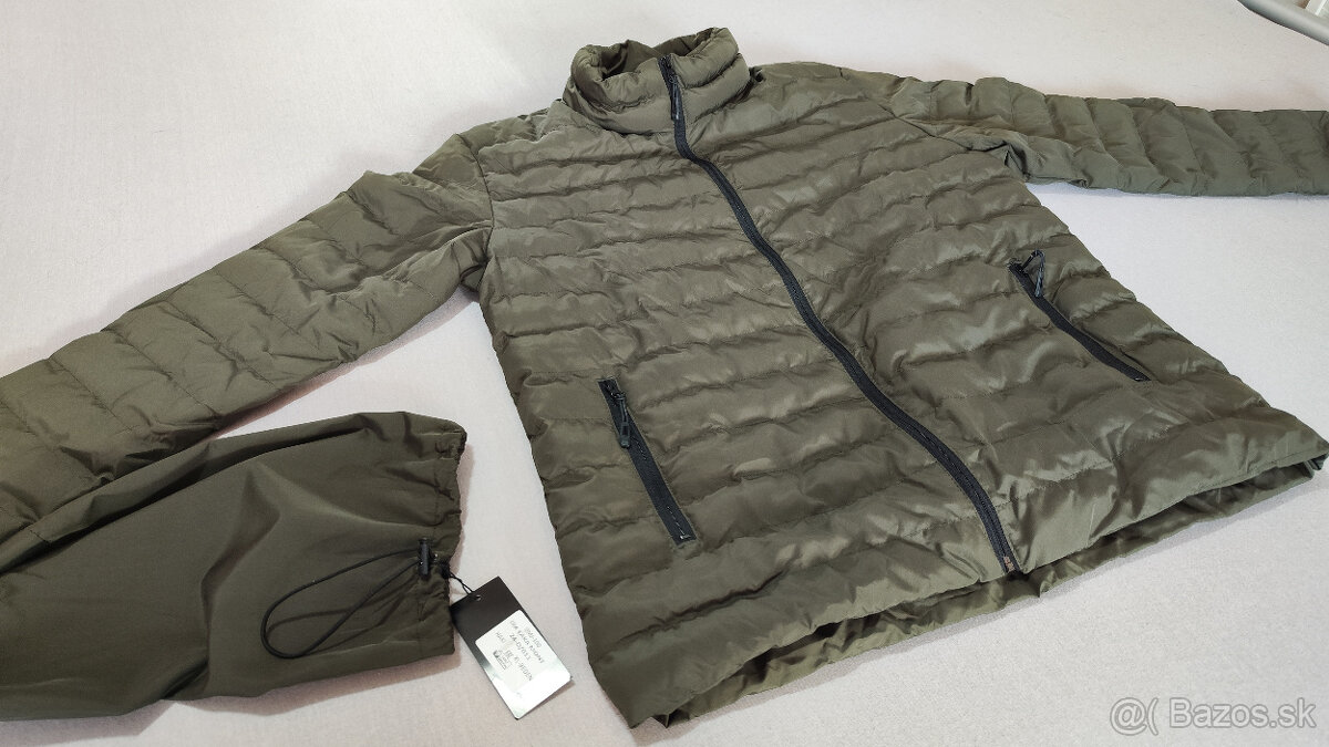 Khaki tenká bunda - 5