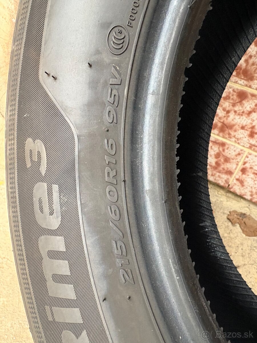 Letné pneumatiky 215/60 r16 - 5
