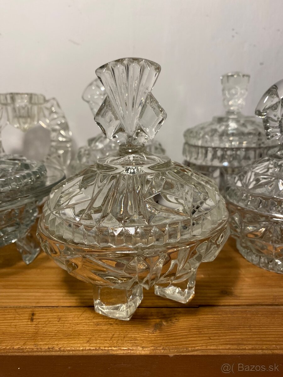 Sklenene dozy a svietniky - 5