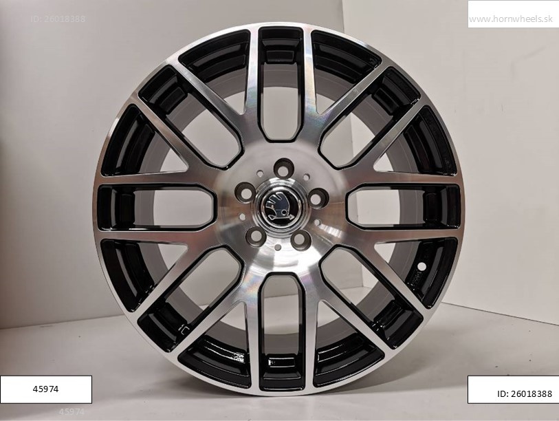 Škoda Kodiaq, Vw Eos alu disky 7,5x17 5x112 ET35 1201 - 5