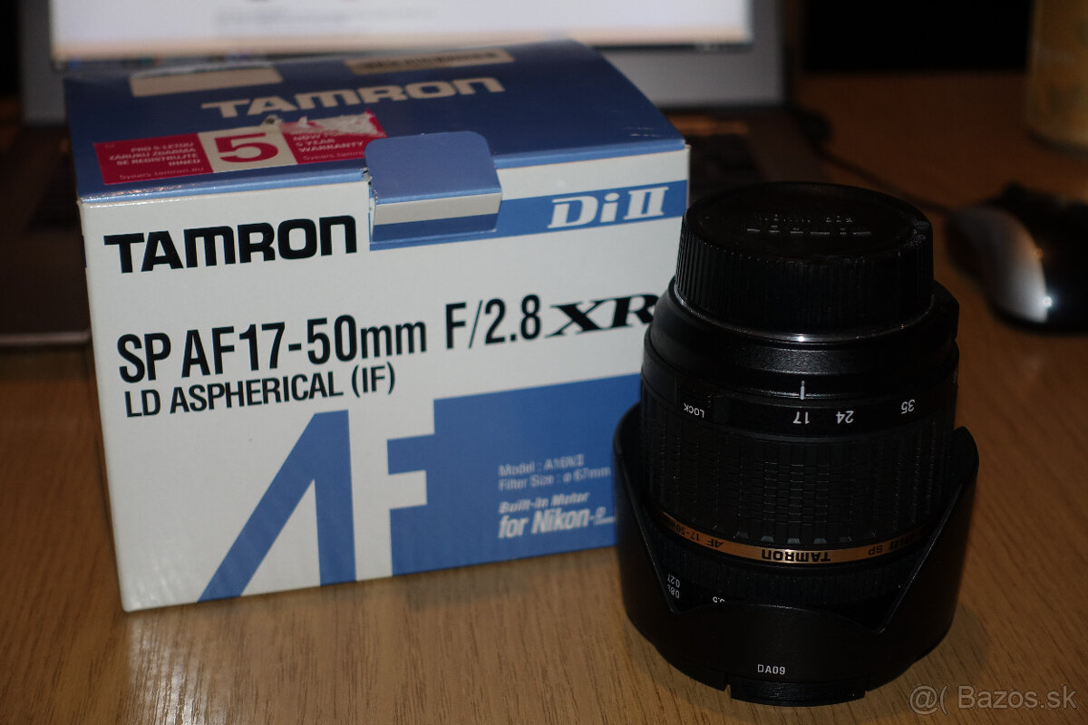 Tamron SP AF 17-50mm F/2.8 bajonet NIKON - 5