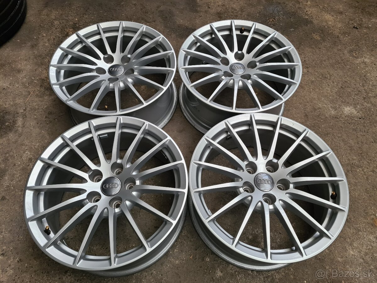 5x112 r17 ET29 x 7,5J elektróny originál AUDI + VW,ŠKODA - 5