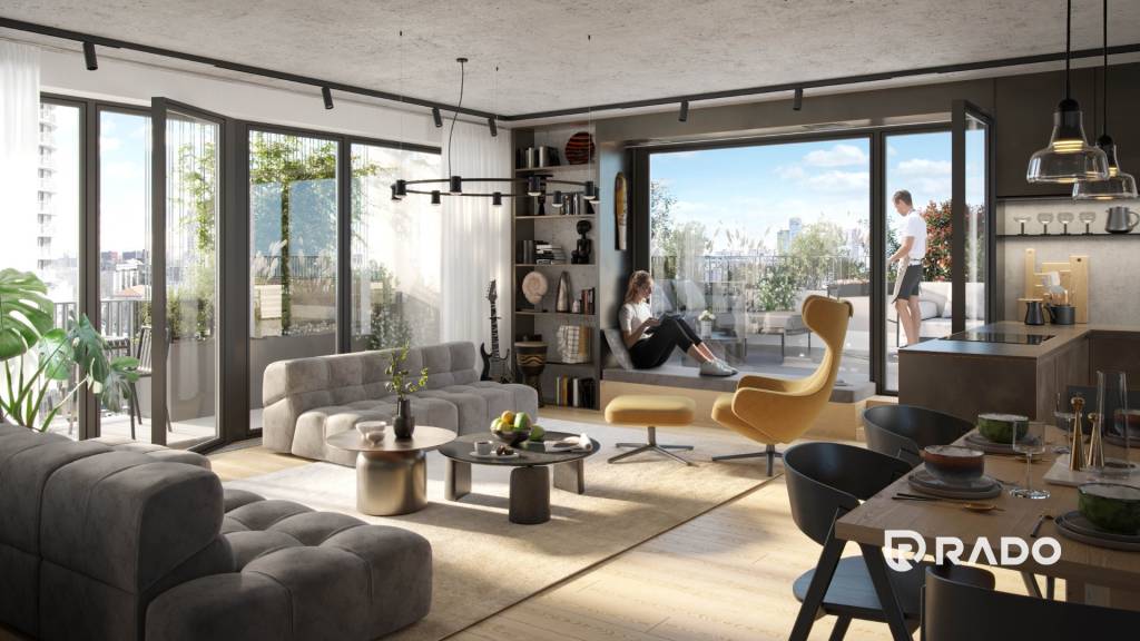 RADO | 1,5 izbový byt 45,32m² | Greencorner | Bratislava-Nov - 5