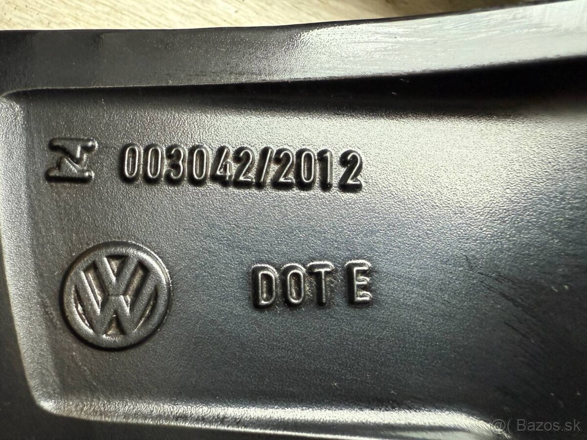 R20 ORIG.LETNÍ ALU KOLA BRAGA VW TOUAREG 285/45/20 - 5