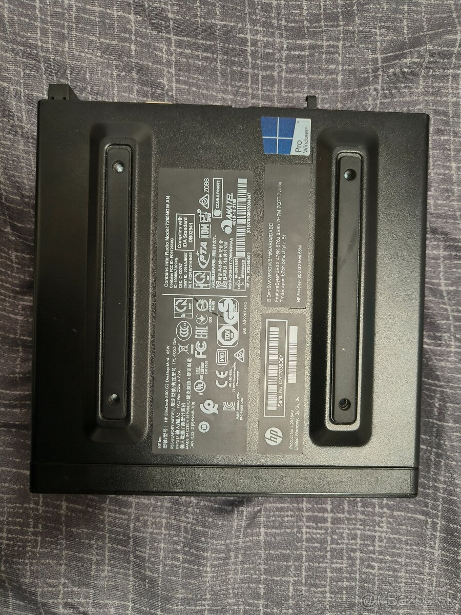 HP EliteDesk 800 G2 DM 65W + Monitor Dell - 5