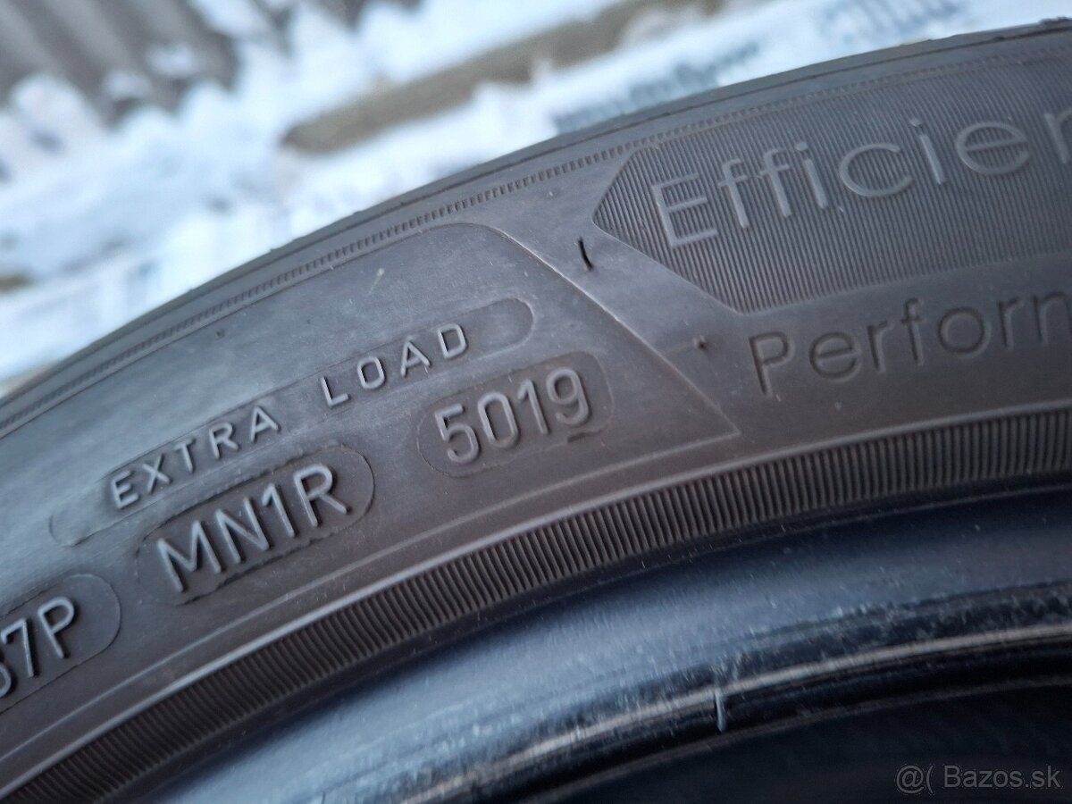 Predám letné pneu.Goodyear Efficient Grip--205/50/17-93W - 5