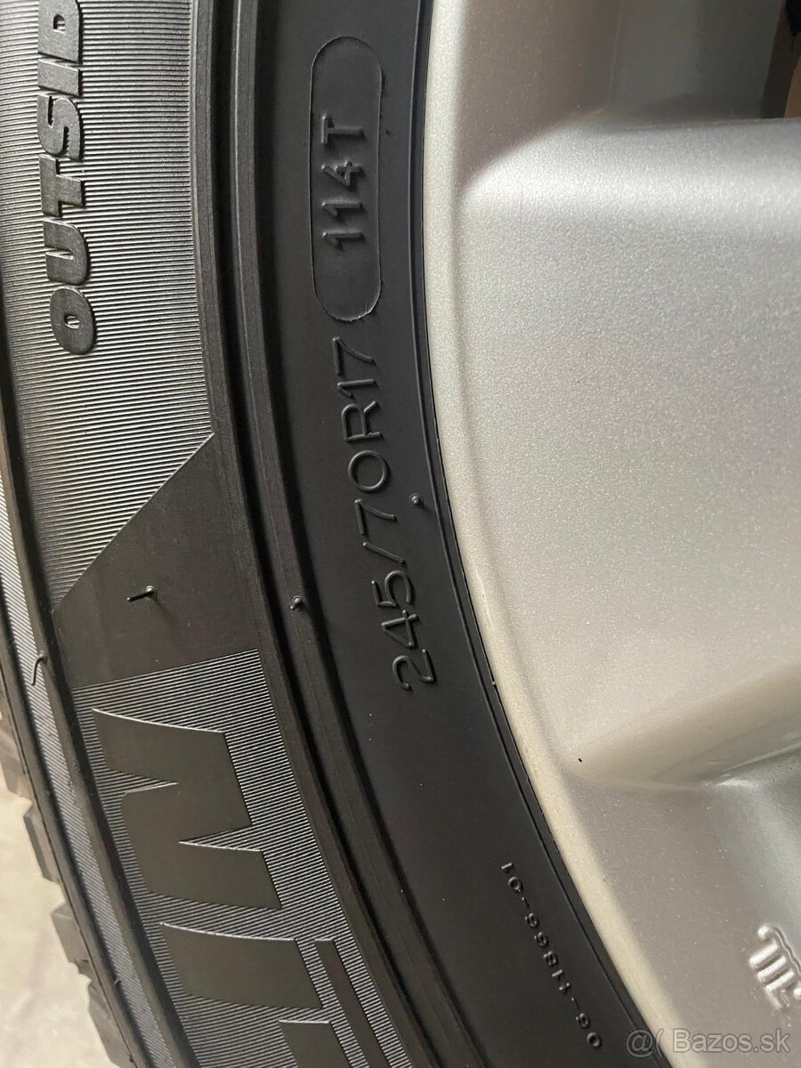 Kompletne kolesa na Toyota Land Cruiser