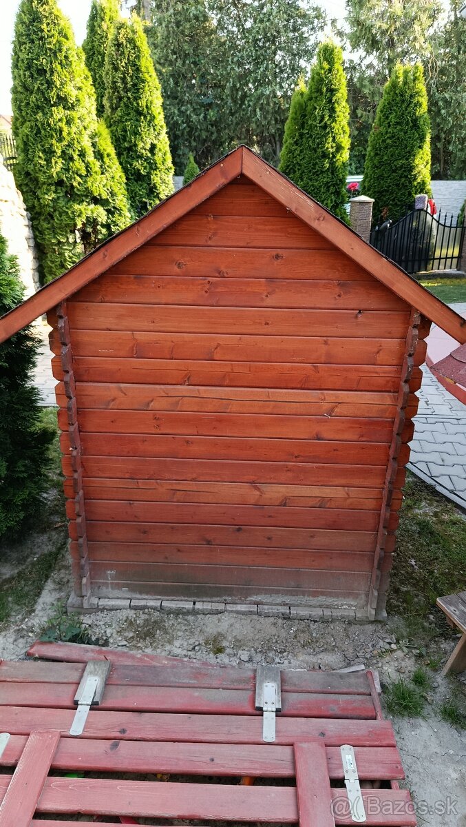 Detský drevený záhradný dom - 5