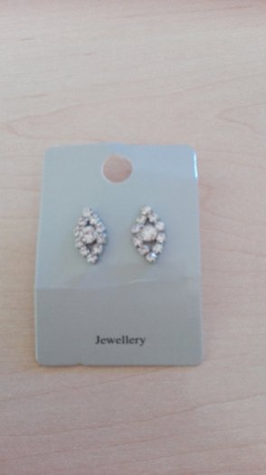 Štrasový náramok a náušnice - 5