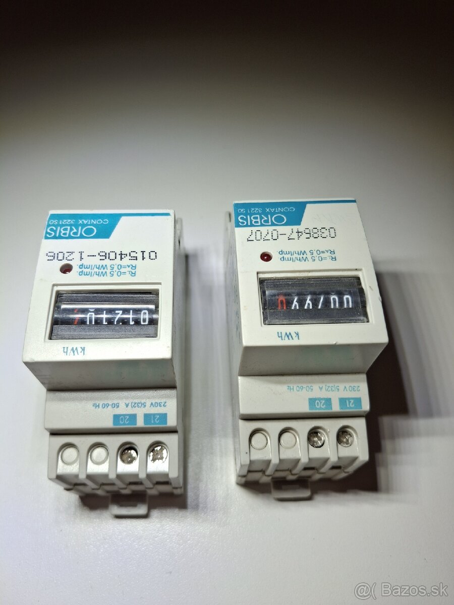 Elektromery analogove EU 1F/2P - 5