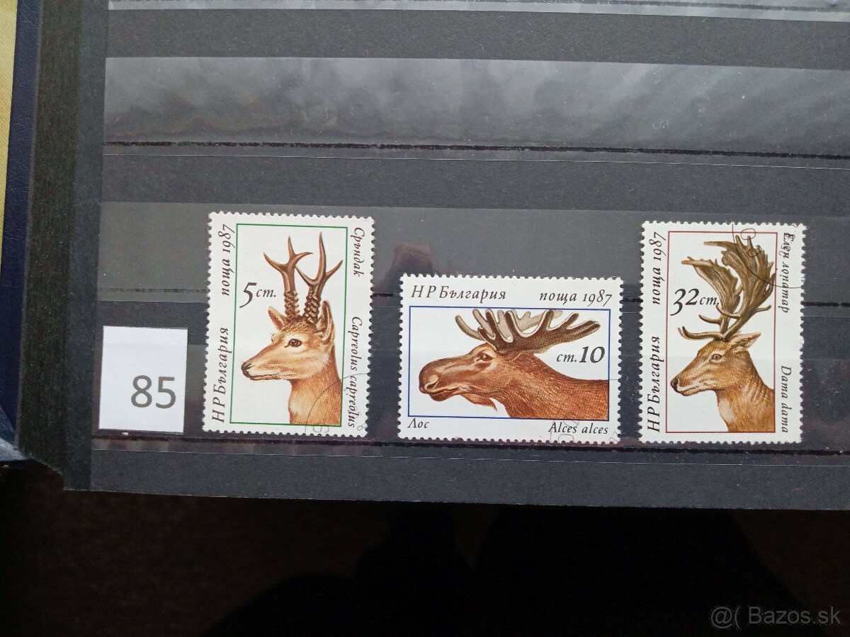 Poštové známky č.428 - FAUNA SVETA V. - 19 sérií - 5