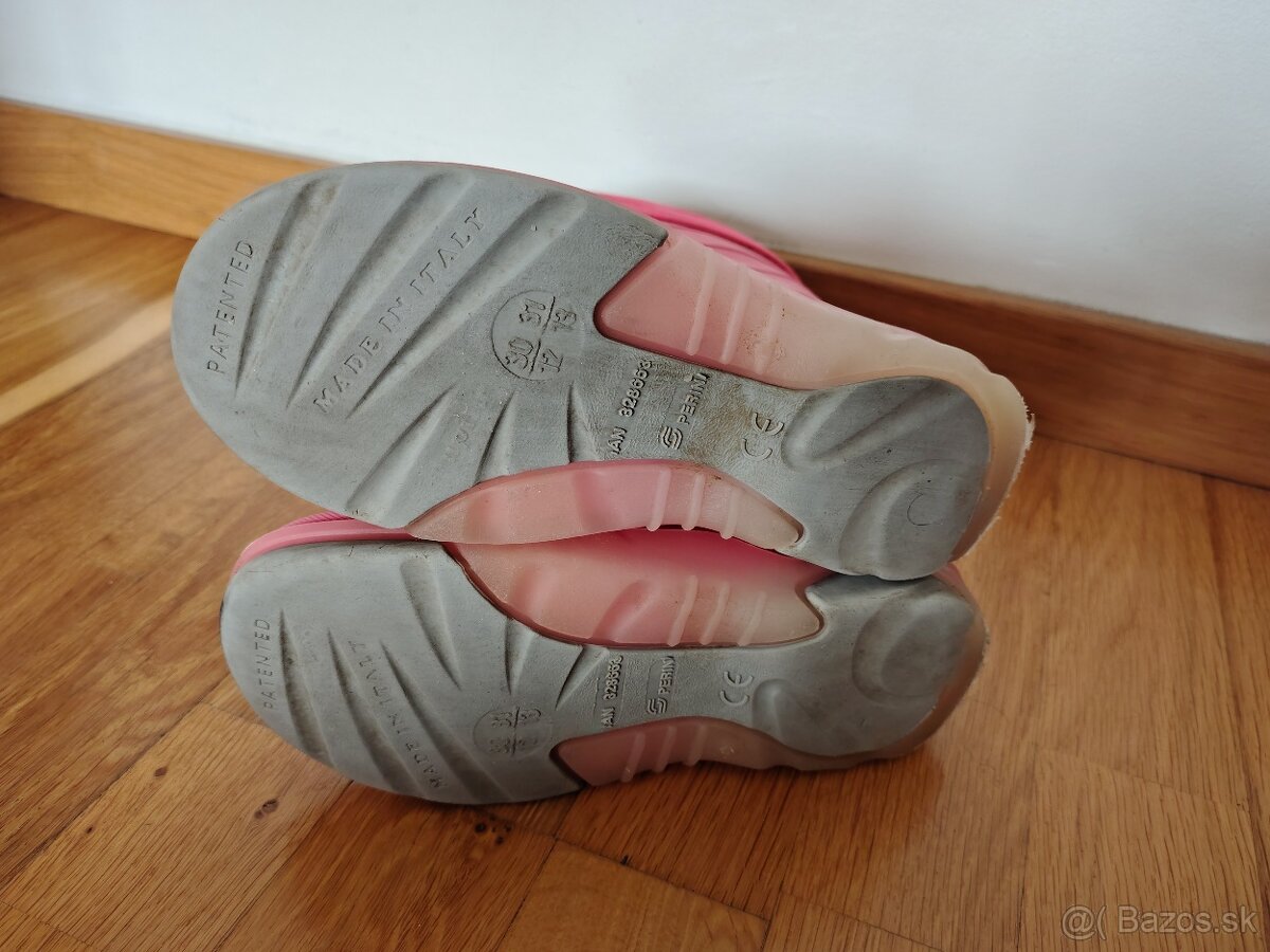 Gumaky zateplene svietiace 30 - 31 - 5