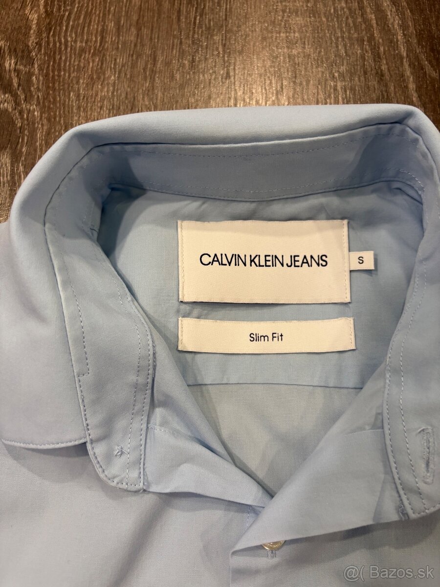Calvin Klein panska slim fit kosela S - 5