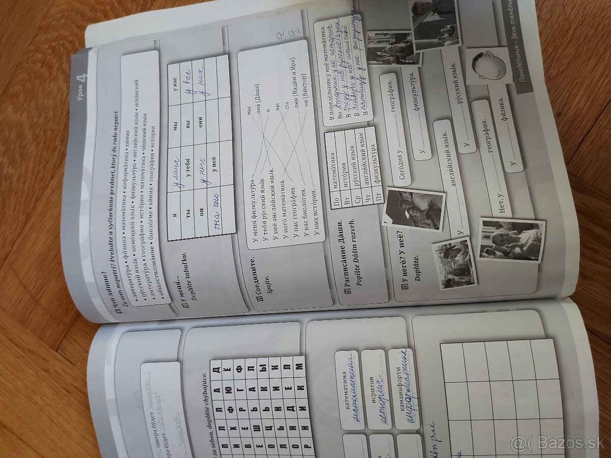 Učebnica a pracovný zošit z ruštiny + CD - 5