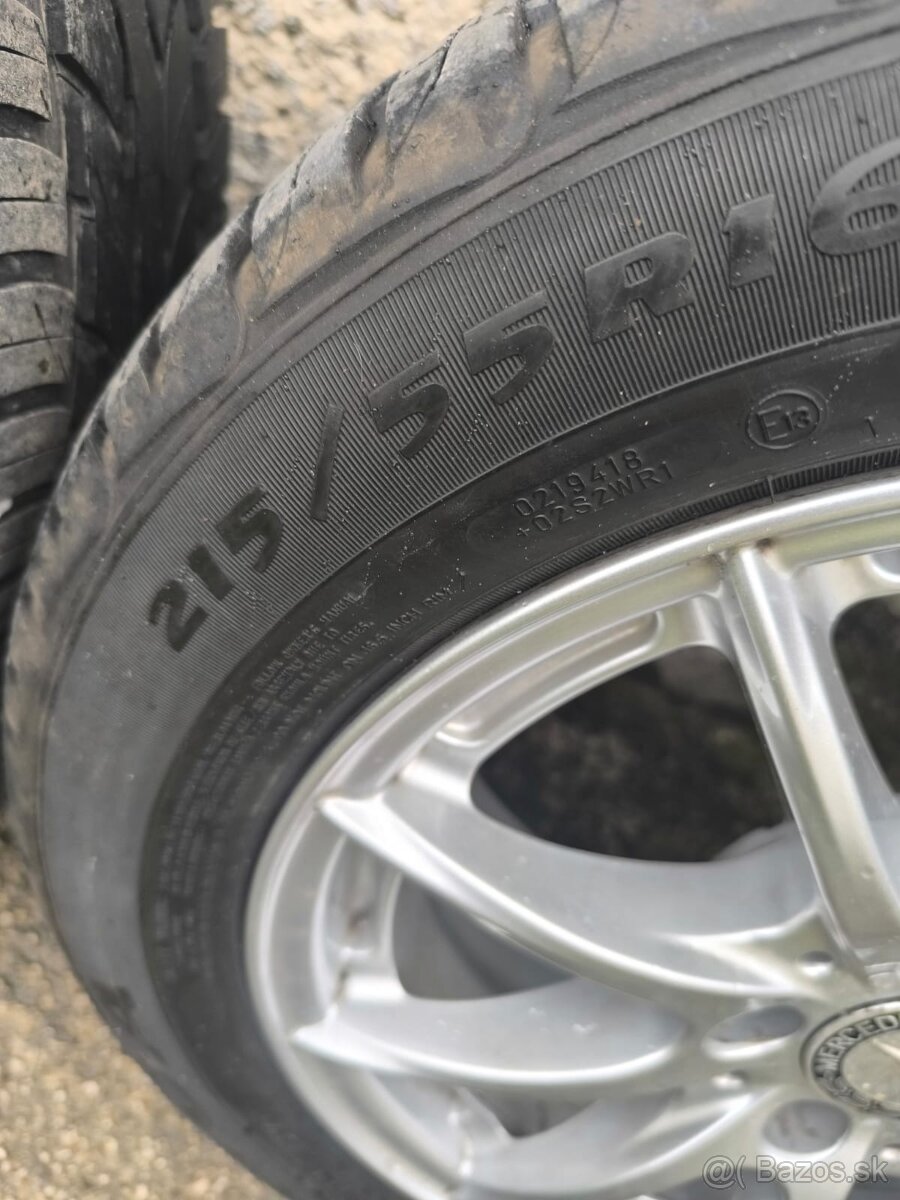 Predám 5x112 215x55 R16 - 5