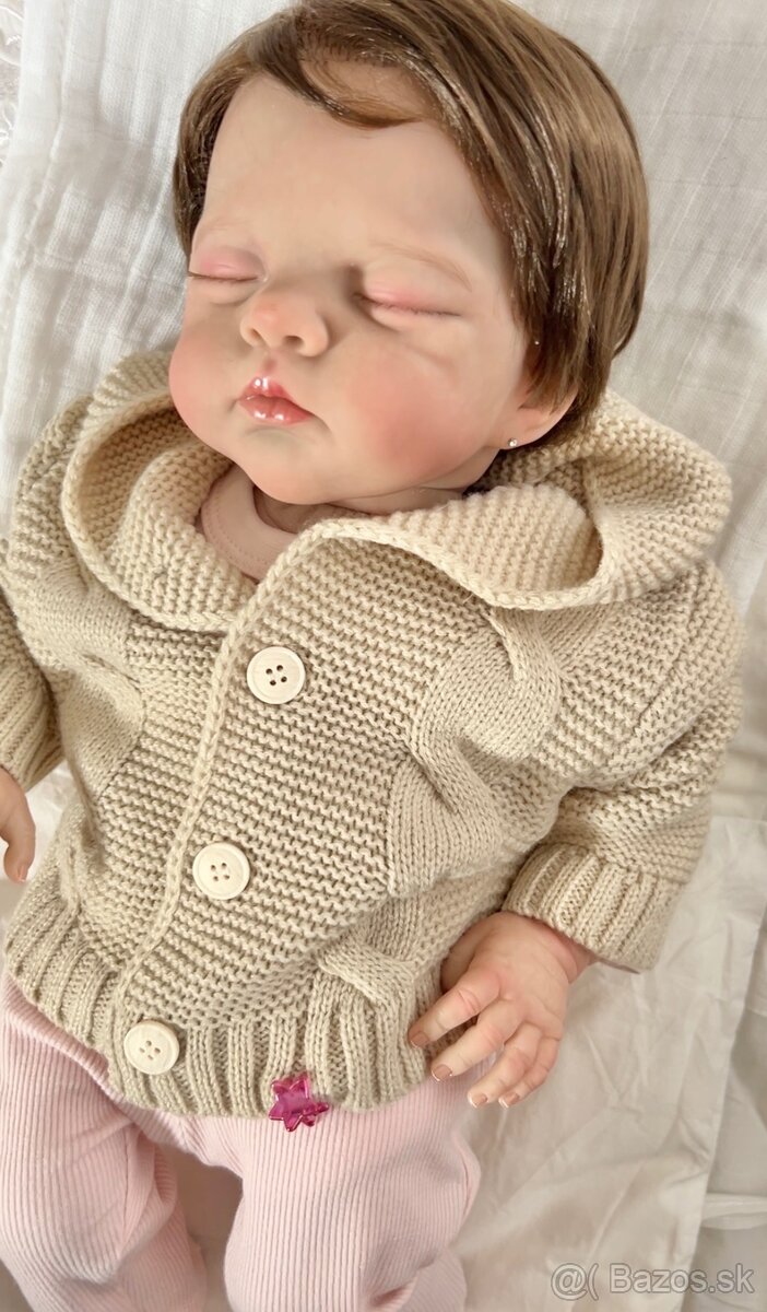 Realistická bábika Alicka - 5