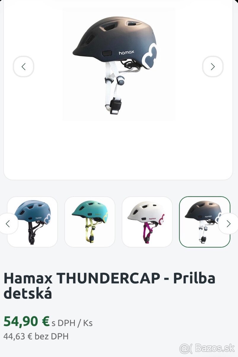 Detska prilba zn. Hamax Thundercap - 5