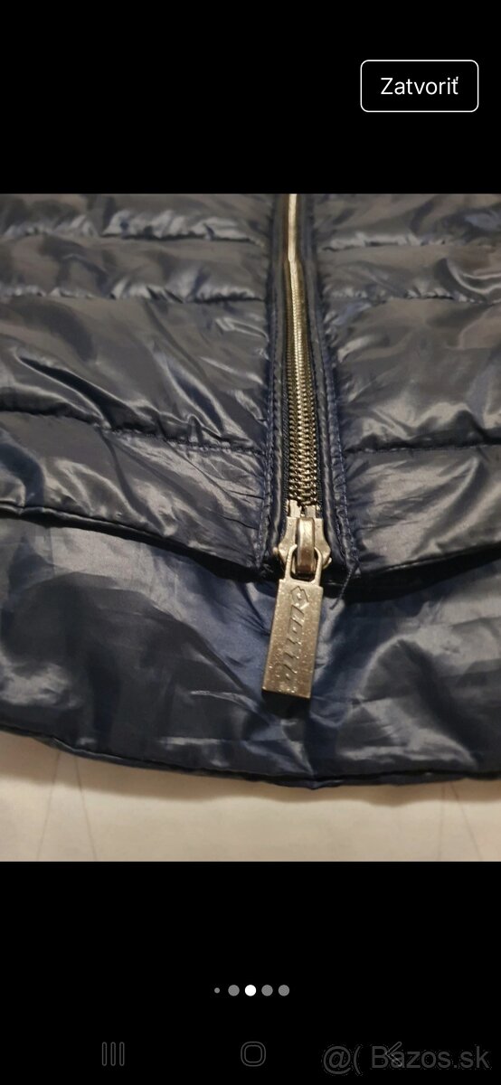 Dámska, lesklá, prešívaná bunda Lotto - 5