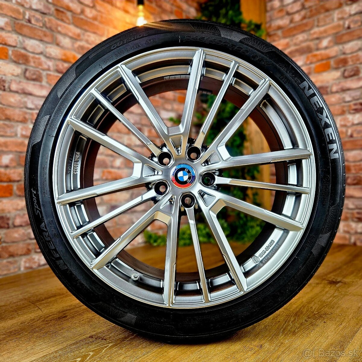 Alu R20 5x112 BMW X1,X2,X3,X4, 5...+ letné 245/40R20 - 5