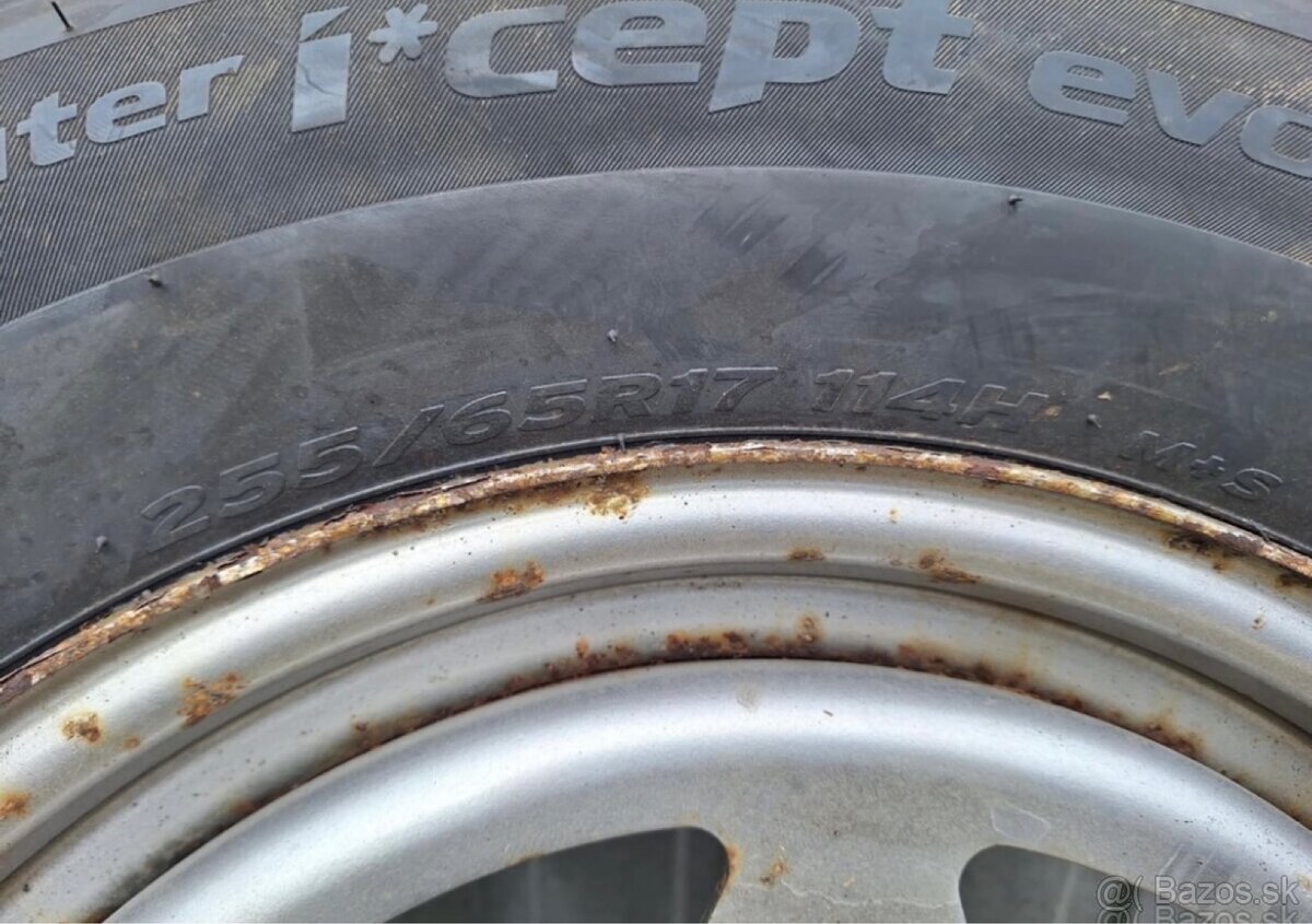 Nové pneu. HANKOOK na diskoch 255/65 R17 Nissan Navara - 5