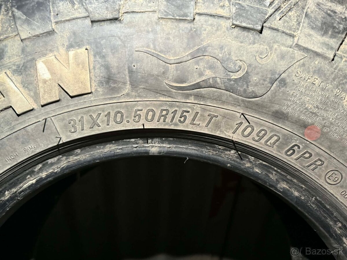 Zimné pneumatiky 31x10,50 R15 - 5