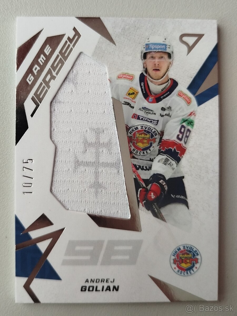 Hokejové kartičky TIPSPORT LIGA 2025/2026 Jersey, podpisy... - 5
