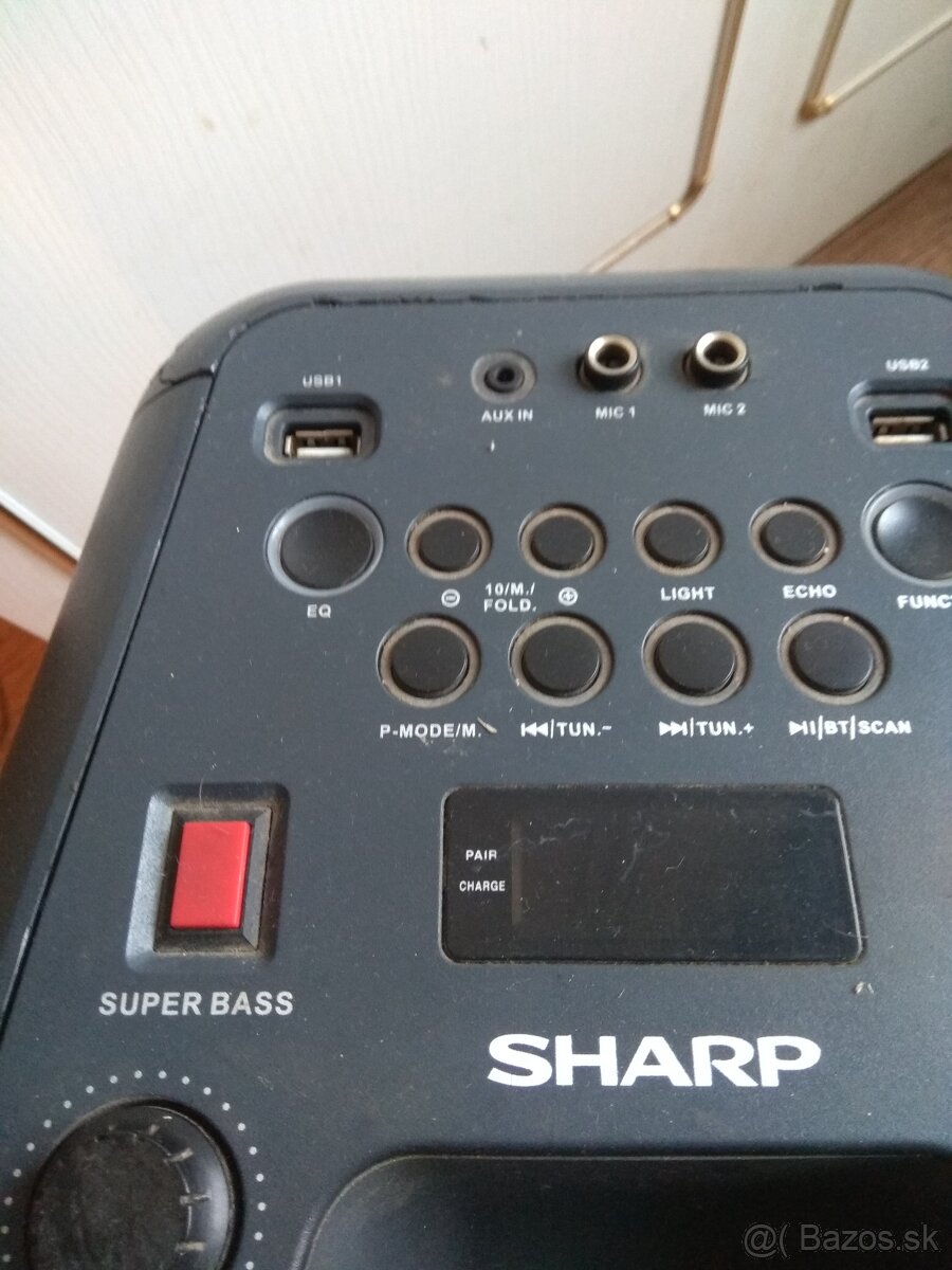 SHARP PRENOSNý REPRODUKTOR NA ND - 5