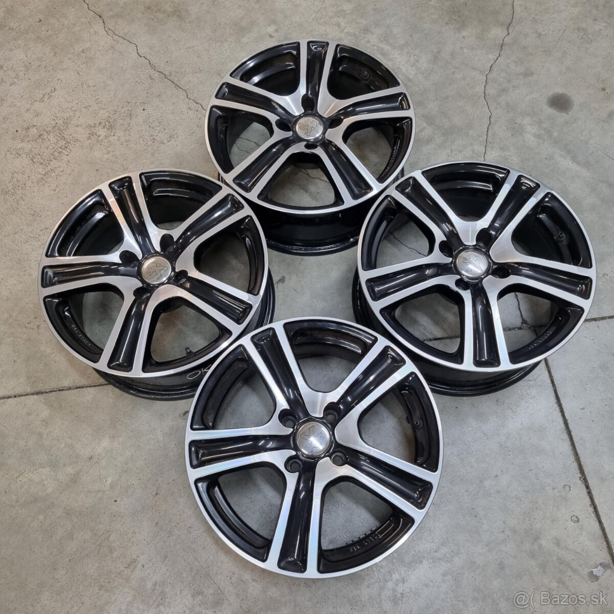 Hliníkové disky 4x108 R16 6,5J ET25 - 5