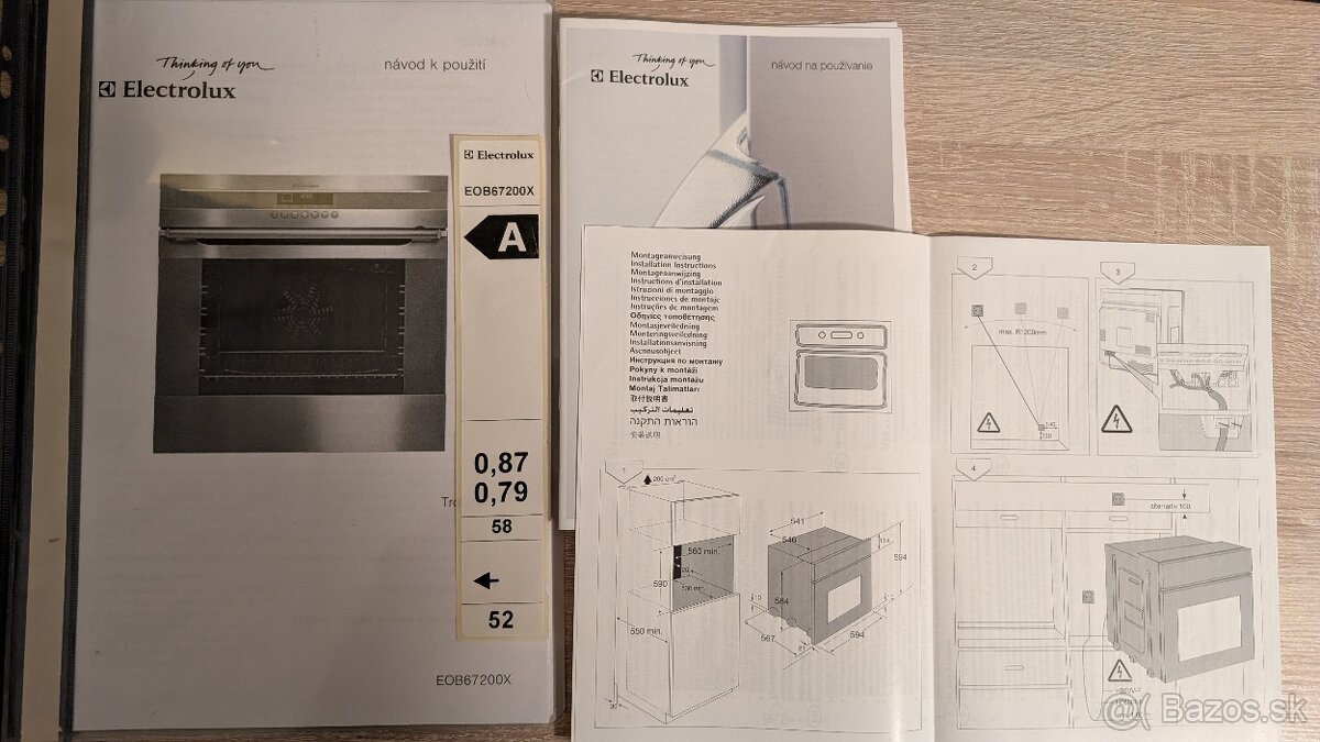 Vstavaná elektrická rúra Elektrolux - 5