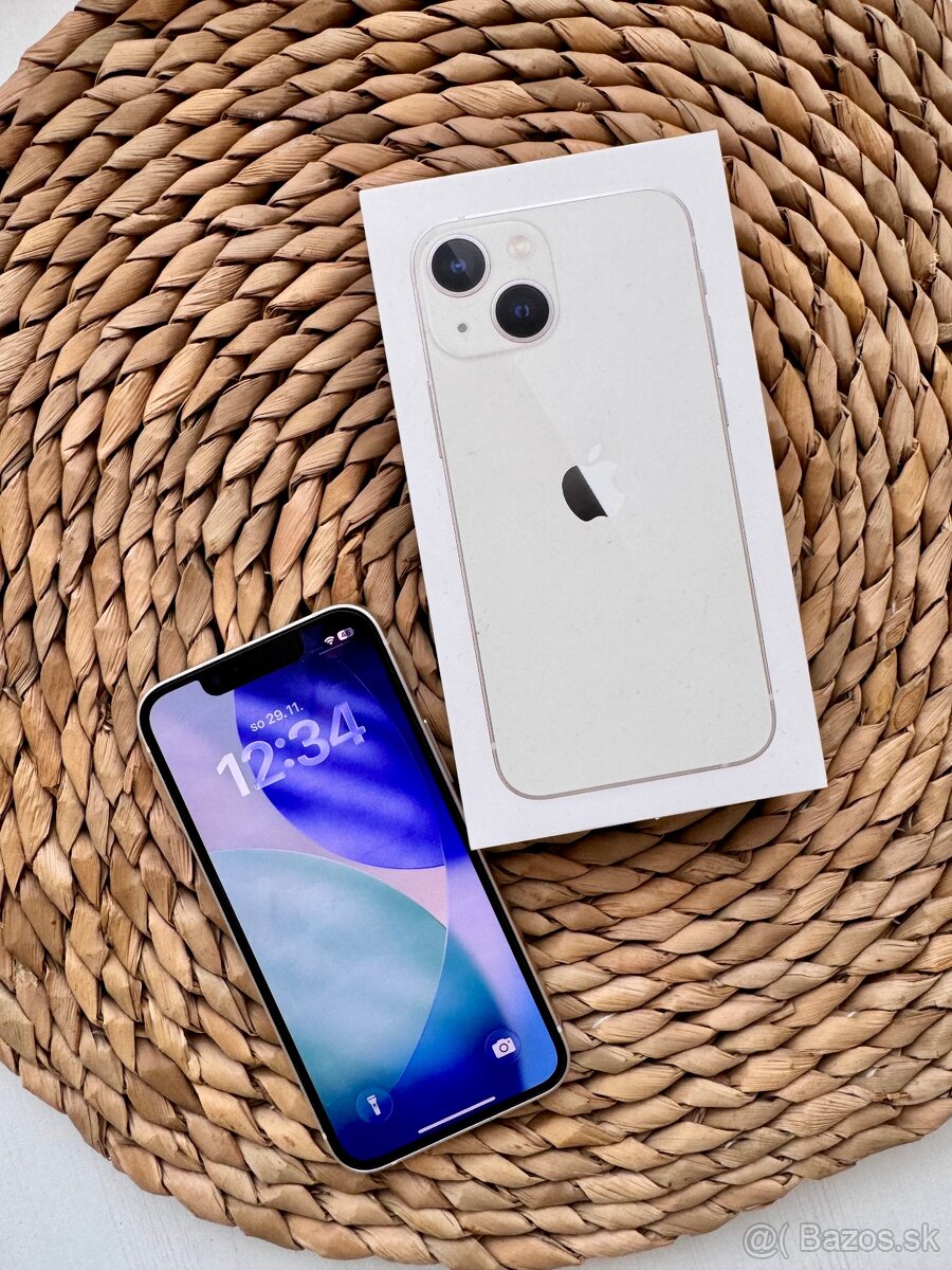 Predám iPhone 13 mini starlight 128gb - 5