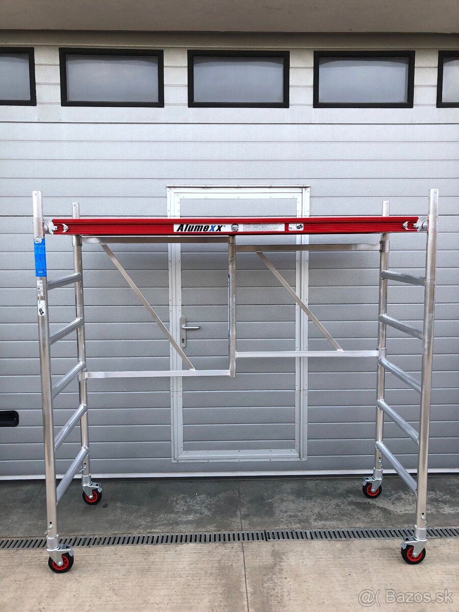 Mobilné hliníkové lešenie na kolieskach. DOPRAVA ZDARMA - 5