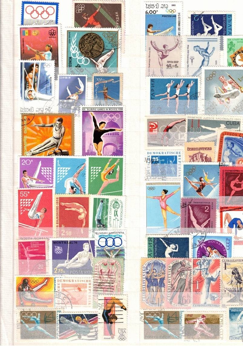 Poštové známky - 22 - letné športy - 20€ - 5