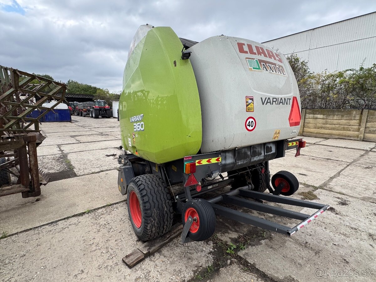 Lis na seno na guľaté okrúhle baliky - 5