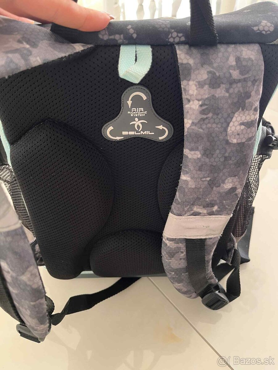 Školský batoh BELMIL Wolf + Minecraft box na zošity Zadarmo - 5