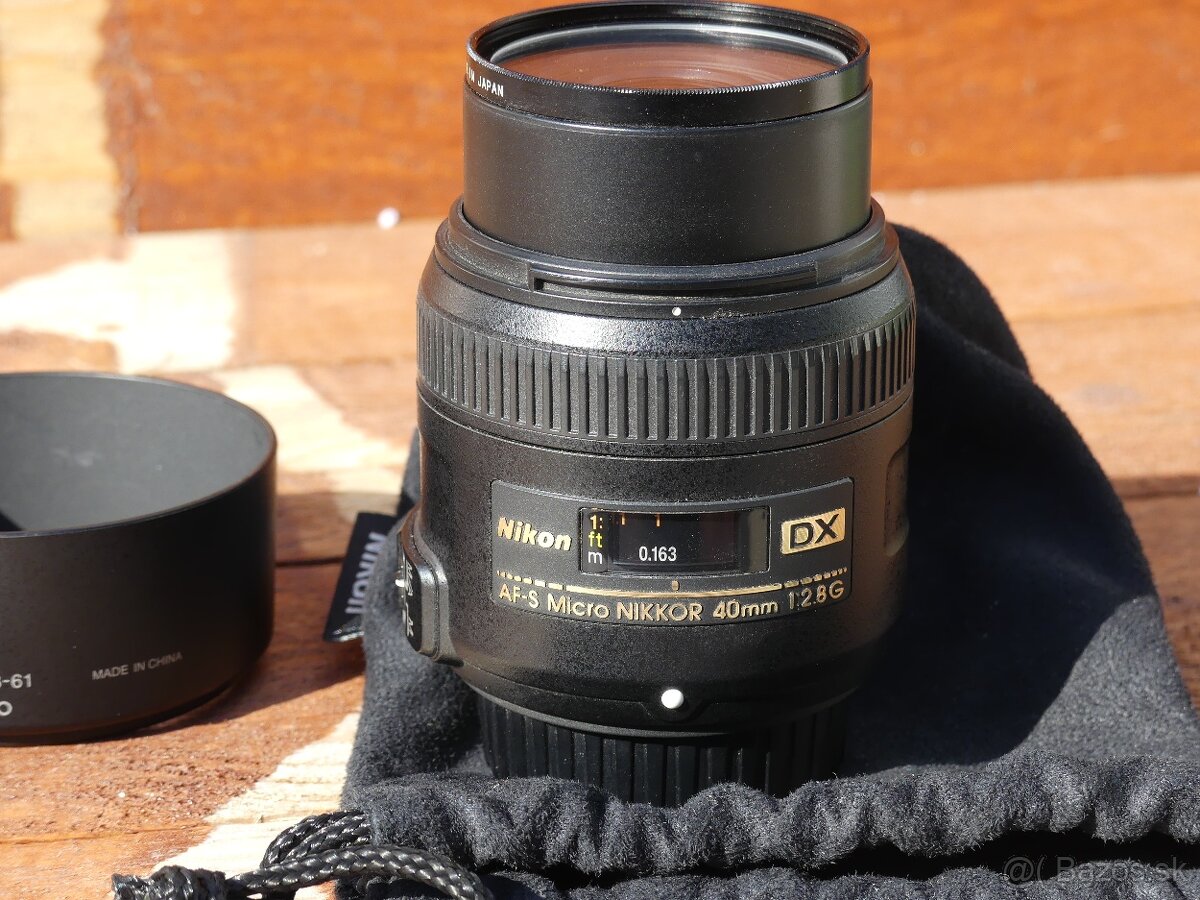 Makro objektivy Nikon 40mm, 85mm a Tamron 70-300mm - 5