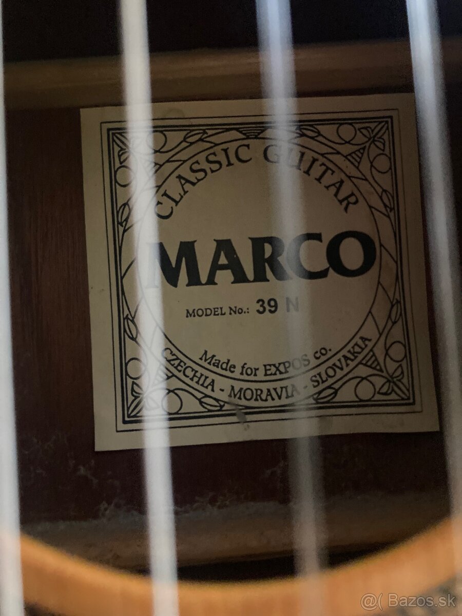 Klasická Gitara MARCO 39 N 4/4 - 5