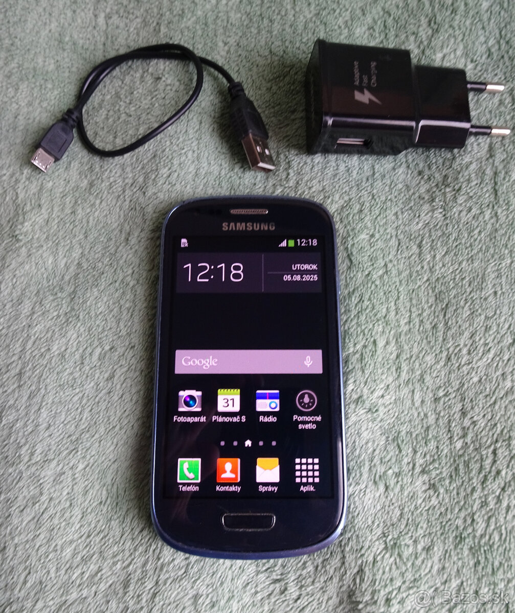 Predám Samsung Galaxy S-3 mini s nabíjačkou - 5