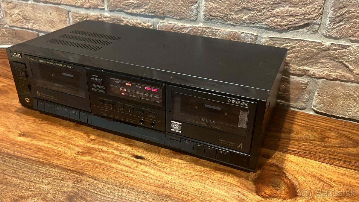 🎶 JVC TD-W222 – dvojkazetový deck Hi-Fi - 5