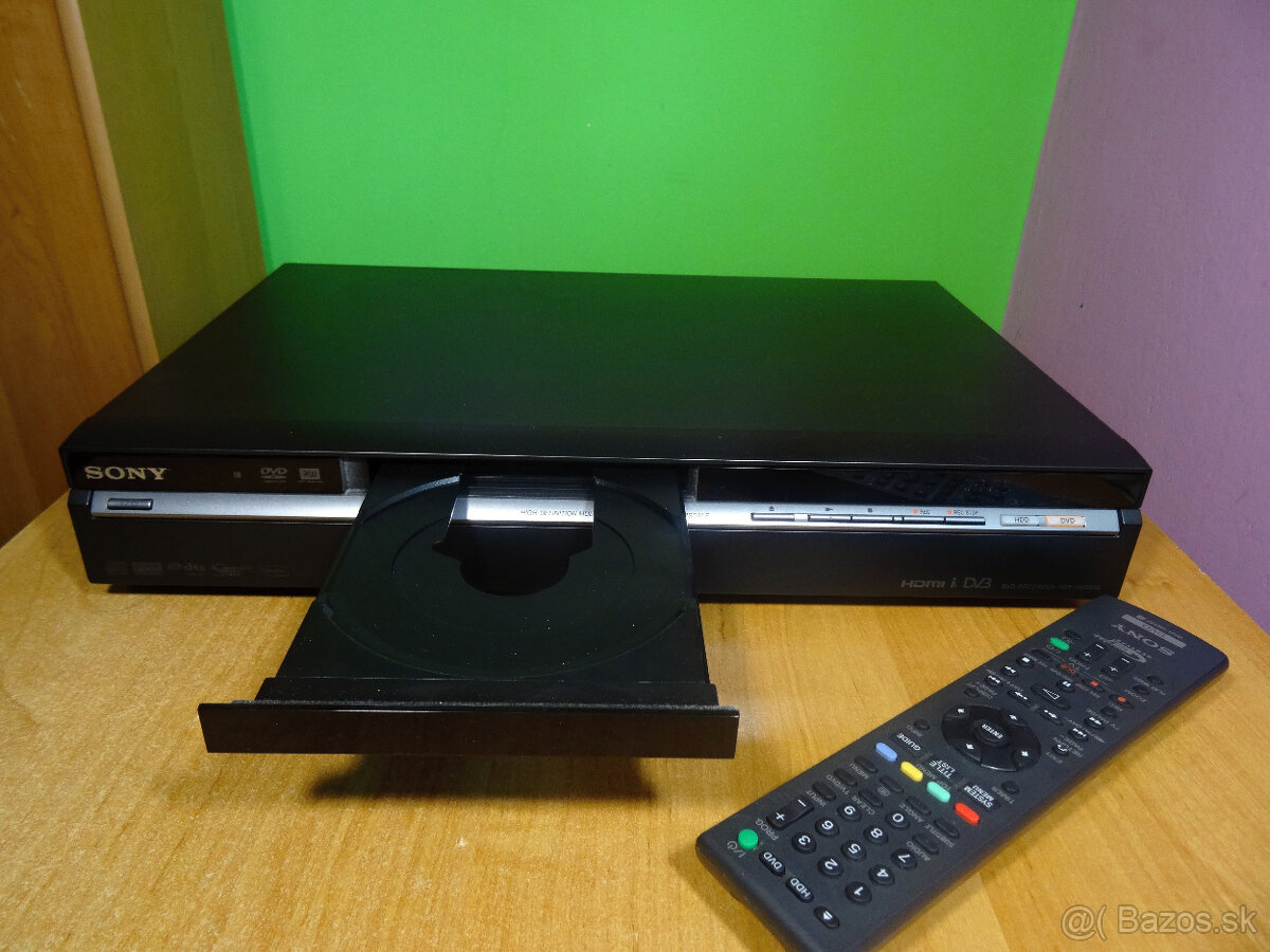 ⚡ DVD rekordér SONY RDR-HXD870 - 160 GB HDD, HDMI, USB ⚡ - 5