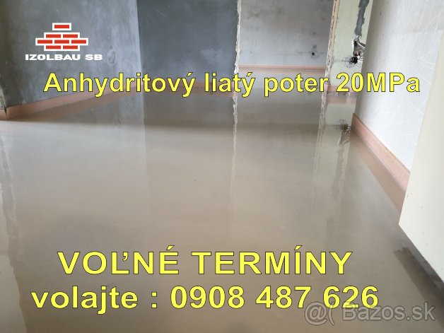 ANHYDRITOVÝ POTER ...AKCIA... 4 - 5