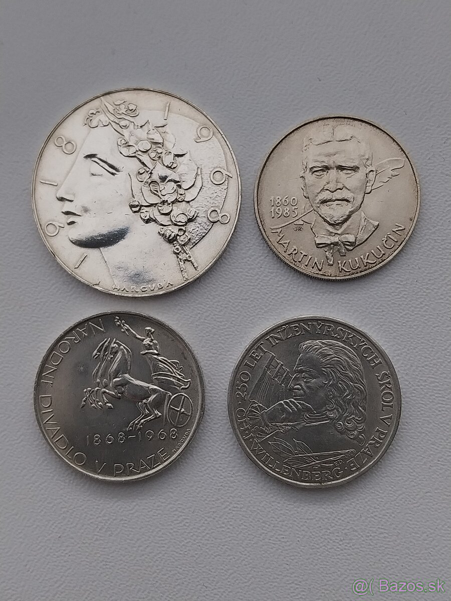 Československe strieborne mince - 5