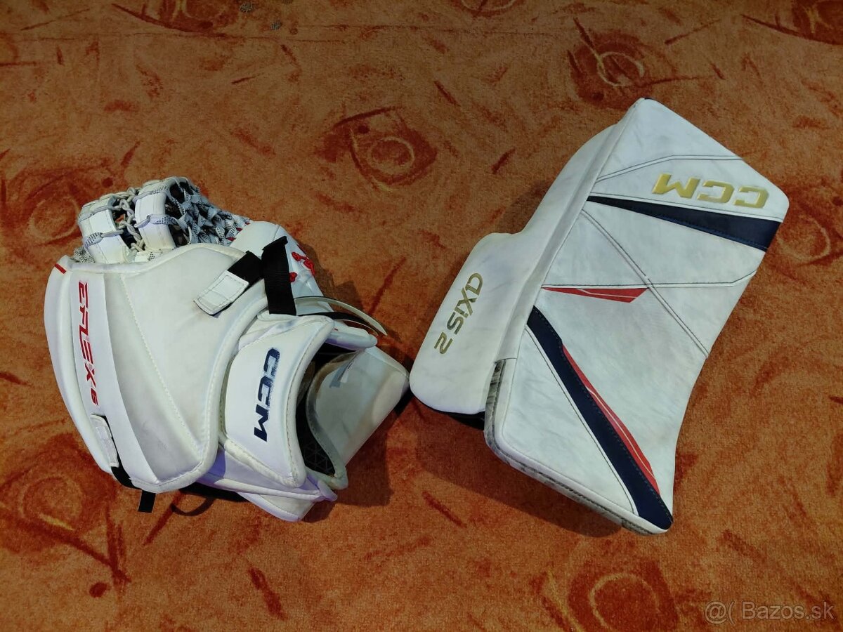 Lapačka CCM Eflex 6, (custom), vyrážačka CCM Axis 2, senior - 5