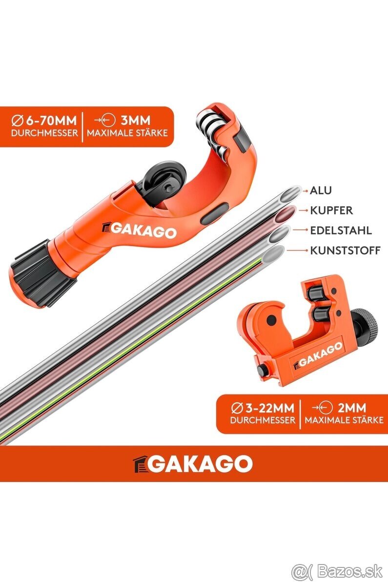 Univerzálna sada na rezanie rúr Gakago - 5